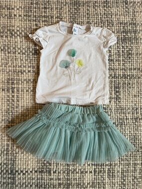 Adorable tulle skirt set - Mayoral - 12month